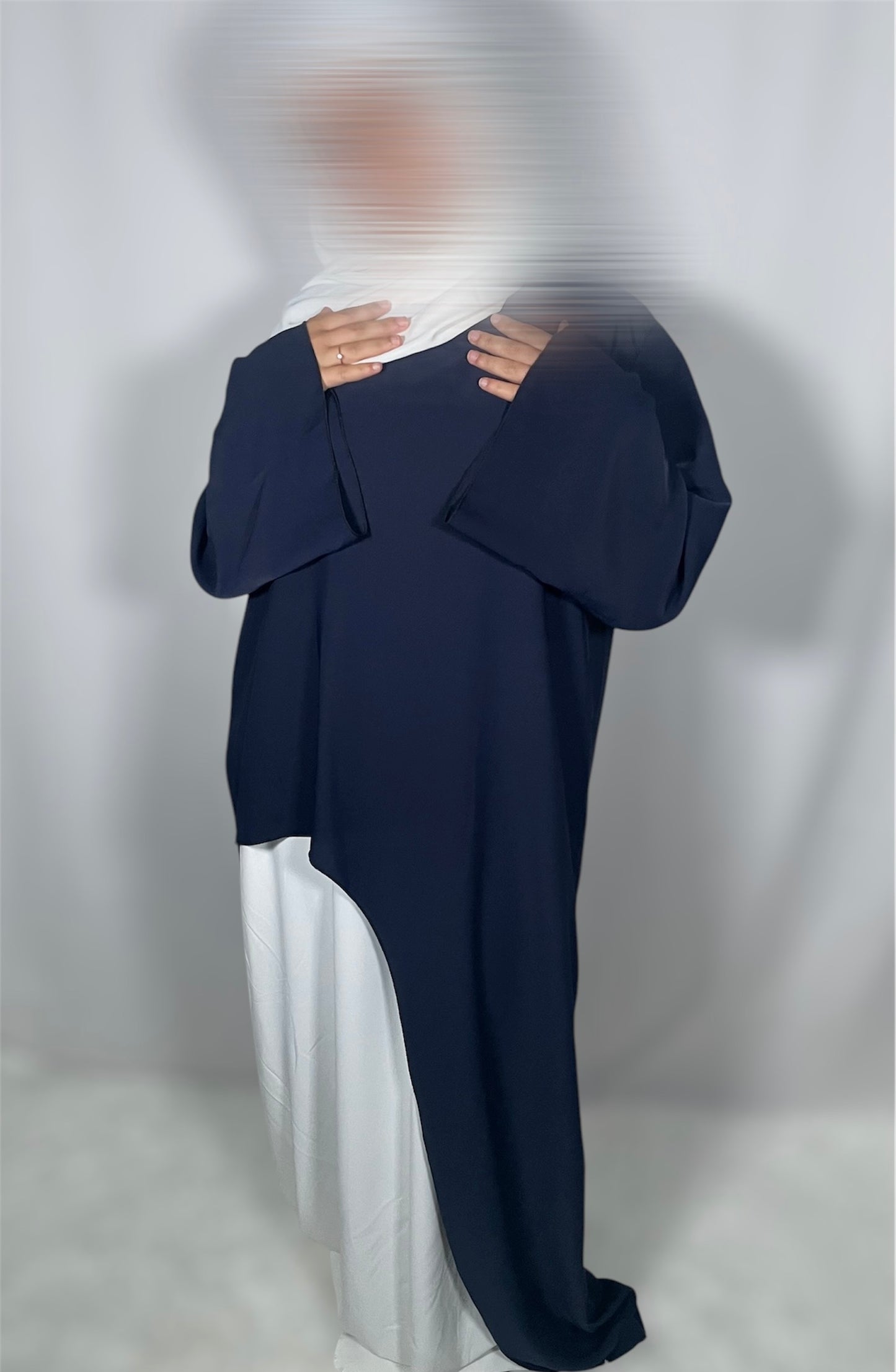 Robe Nihal bleu marine