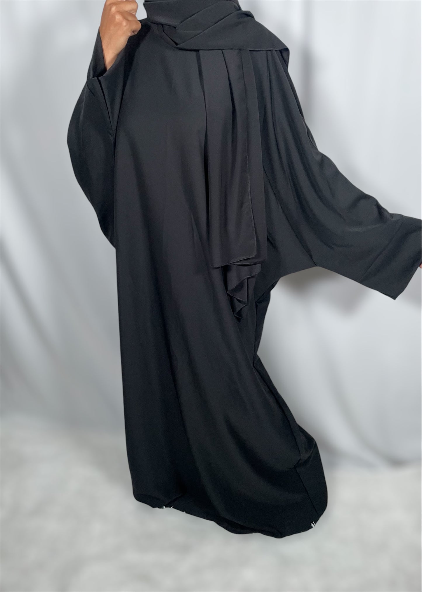 Abaya Huda noir